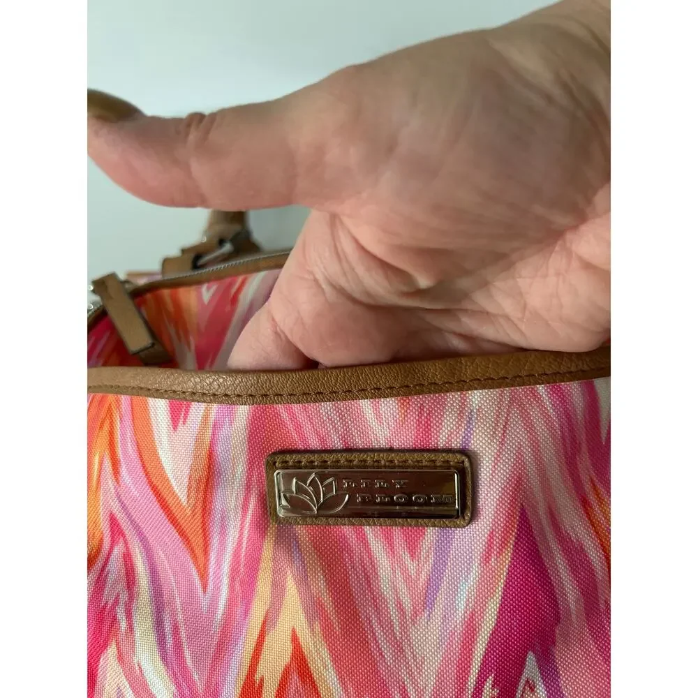Lily Bloom Pink and Orange Handbag